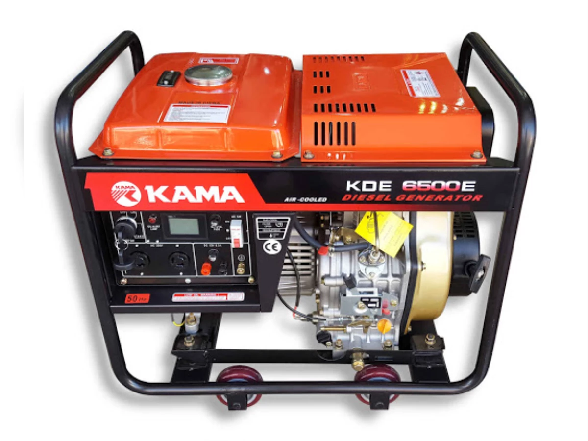 موتور برق دیزلی کاما مدل ۶۵۰۰ استارتی